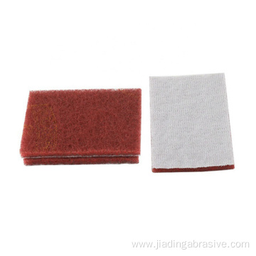 heavy-duty hand pad non woven polishing scouring pad